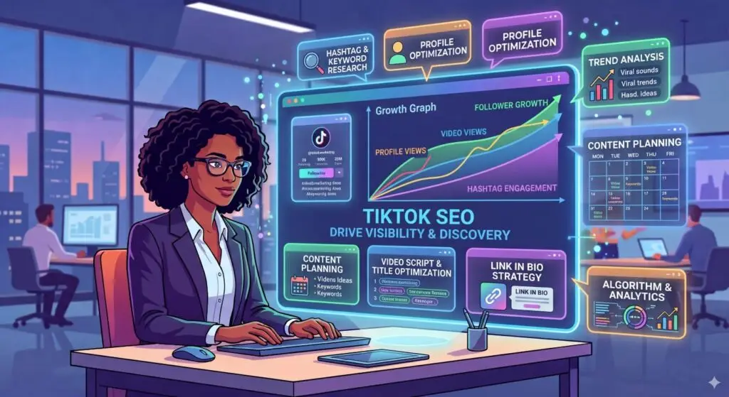 Tiktok seo in UAE